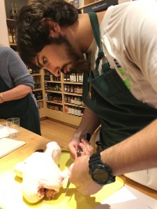 Look at this student chef go!